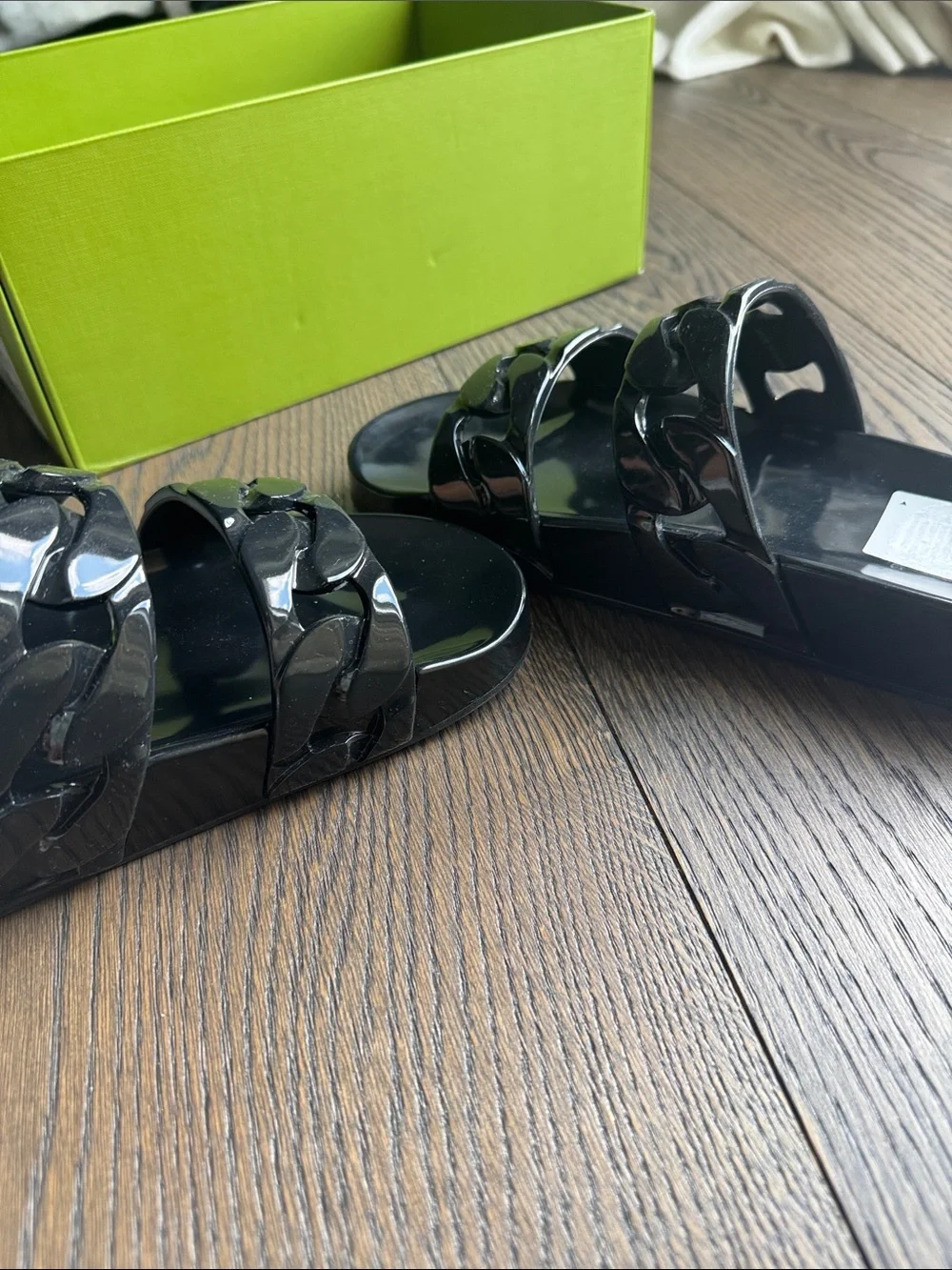 TORY BURCH JELLY SLIDES